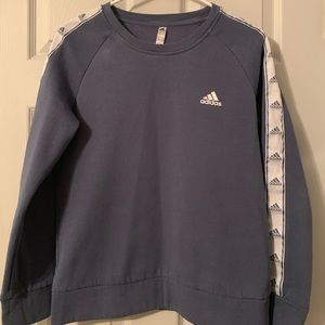 BLUE ADIDAS CREWNECK